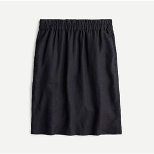 3. J.Crew Pull-on linen skirt